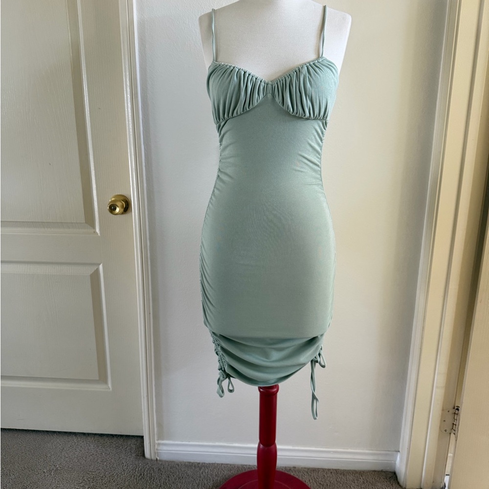 Princess Polly Mint Green Mini Dress